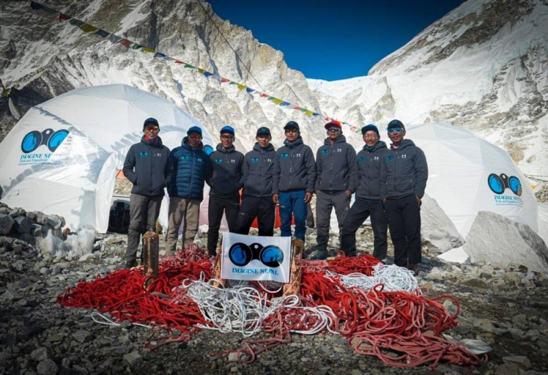 Everest records season's first summit as route opens from Nepal side
