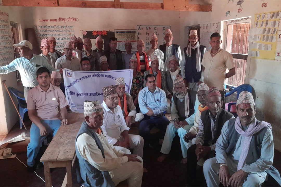 बैतडीमा बालविवाह अन्त्यका लागि धार्मिक अगुवाहरुसंग छलफल
