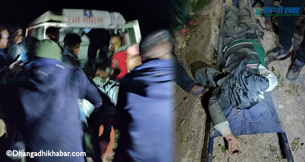 Three killed, ten others injured in Baitadi jeep accident